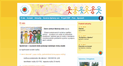Desktop Screenshot of barevny-svet.eu